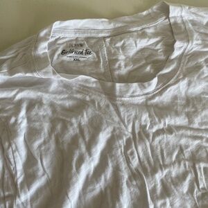 J. Crew White Tee - XXL